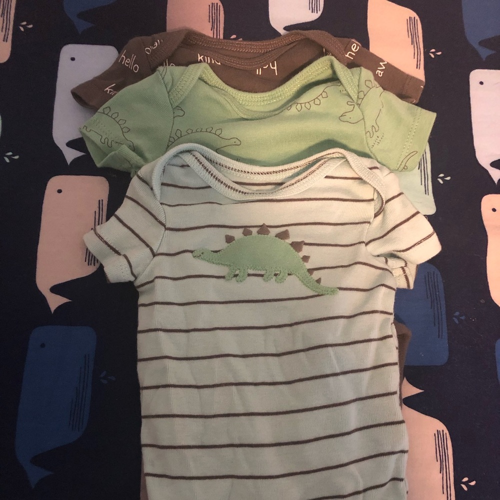 Dinosaur onesie bundle